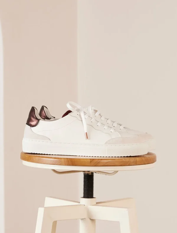 Pied de Biche Sneakers>Alena Blanc & Muscat