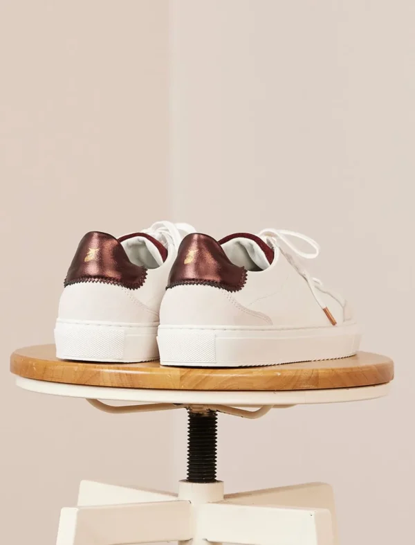 Pied de Biche Sneakers>Alena Blanc & Muscat