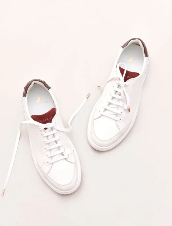 Pied de Biche Sneakers>Alena Blanc & Muscat