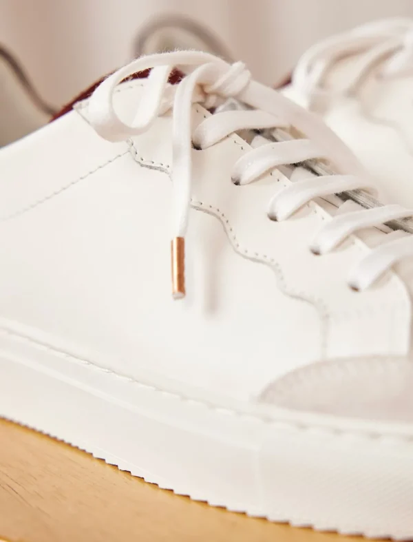 Pied de Biche Sneakers>Alena Blanc & Muscat