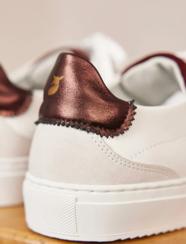 Pied de Biche Sneakers>Alena Blanc & Muscat