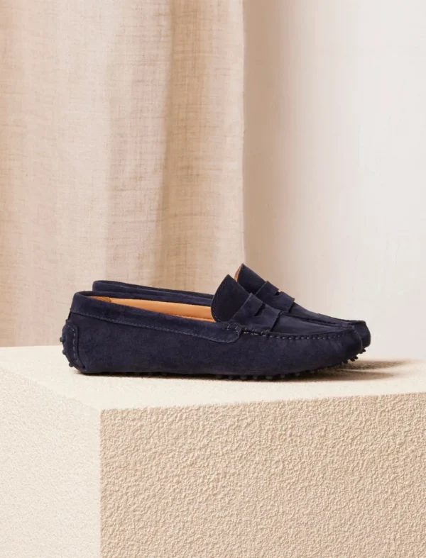 Pied de Biche Mocassins & Derbies>Basile Navy