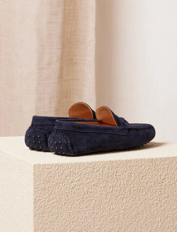 Pied de Biche Mocassins & Derbies>Basile Navy