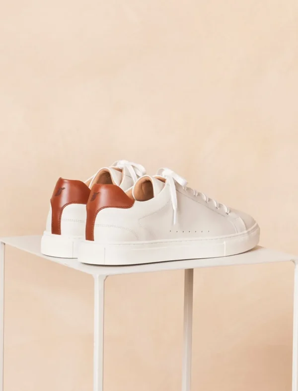 Pied de Biche Sneakers>Billy Blanc & Havane