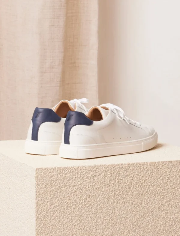 Pied de Biche Sneakers>Billy Blanc & Bleu