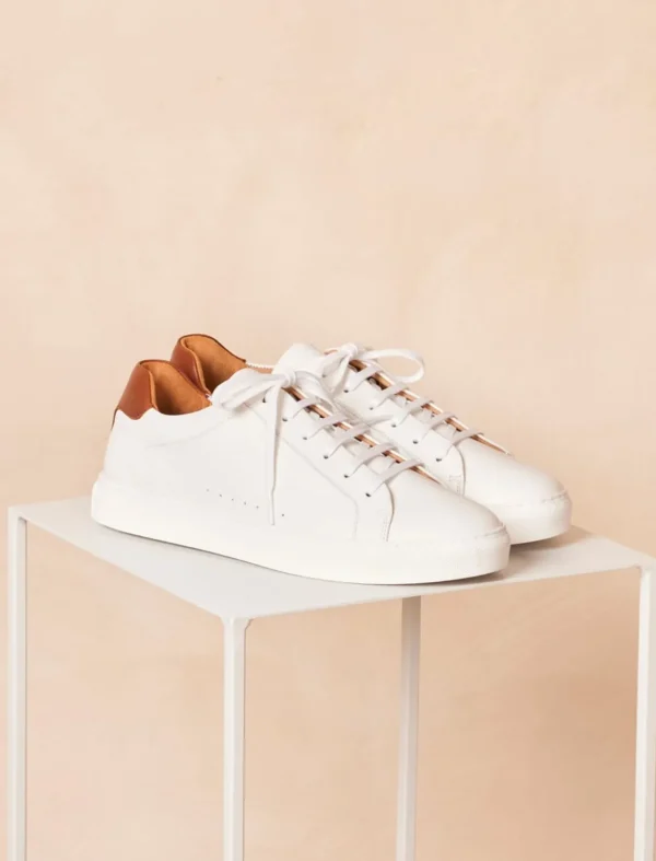 Pied de Biche Sneakers>Billy Blanc & Havane