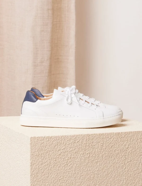 Pied de Biche Sneakers>Billy Blanc & Bleu