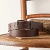 Pied de Biche Ceintures>Ceinture Homme Brute Chocolat