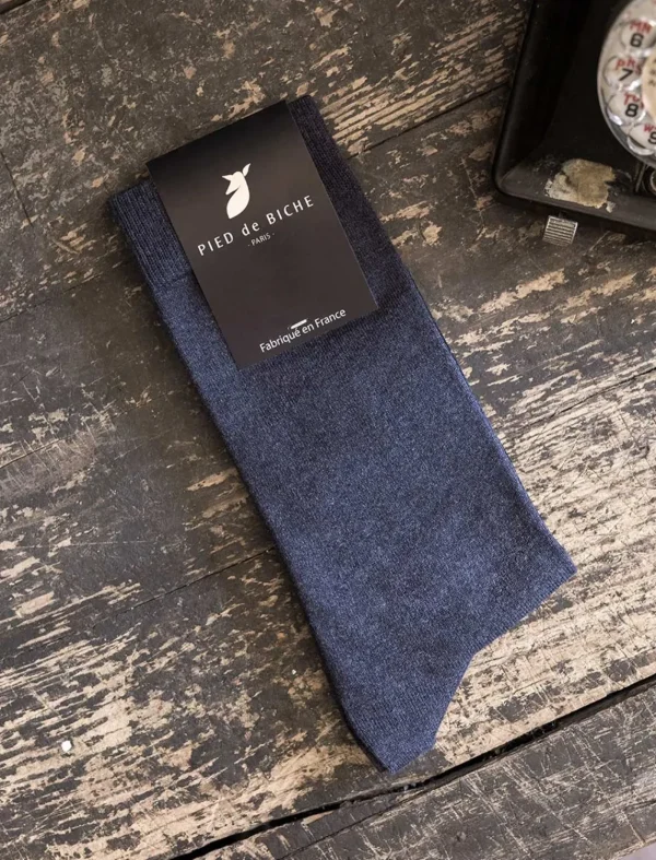 Pied de Biche Chaussettes>Chaussettes Bleu Marine