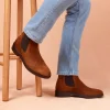 Pied de Biche Boots Et Bottines>Chelsea Boot City Tabac