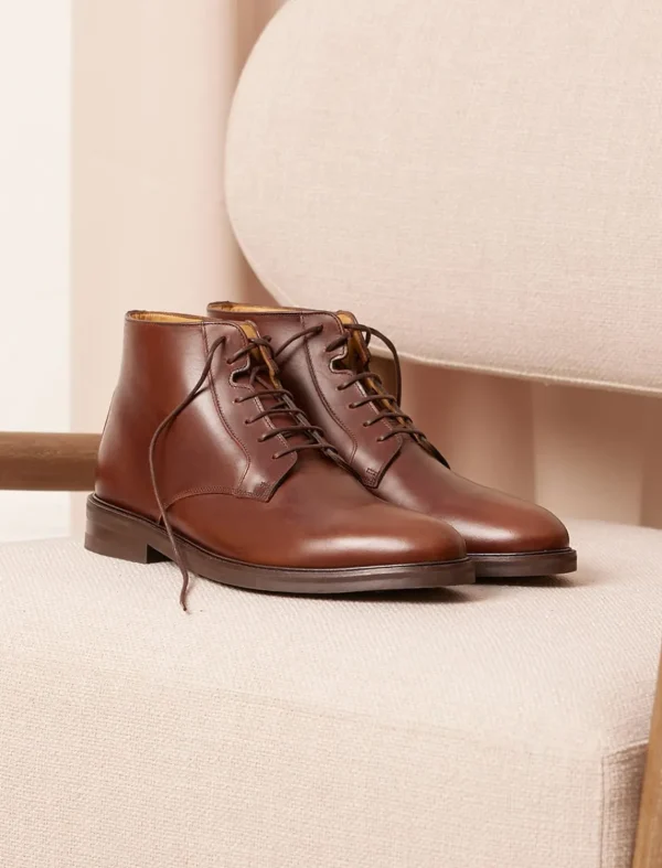 Pied de Biche Boots Et Bottines>Chukka Boots City Bourgogne