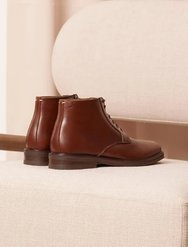 Pied de Biche Boots Et Bottines>Chukka Boots City Bourgogne