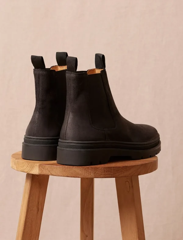 Pied de Biche Boots Et Bottines>Franklin Noir