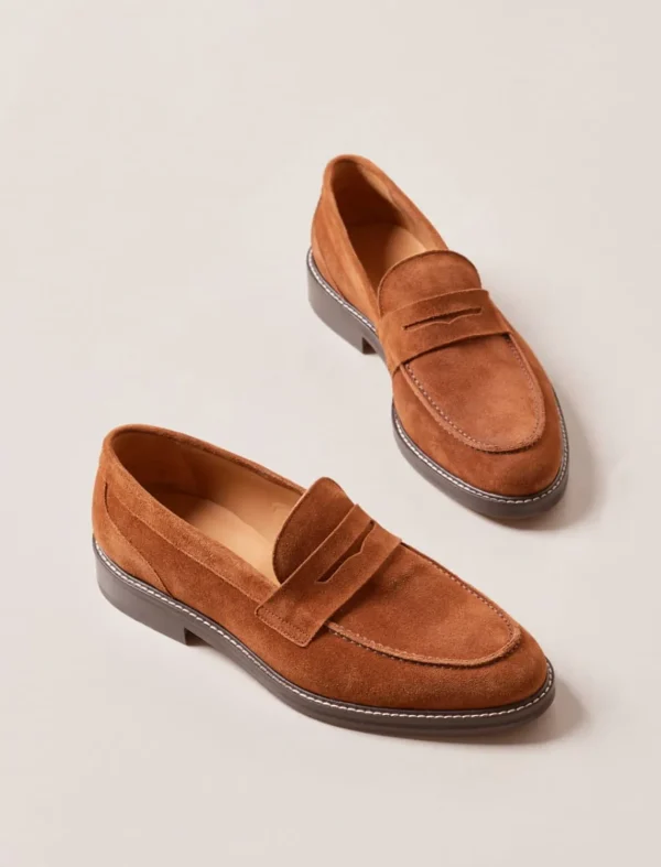 Pied de Biche Mocassins & Derbies>Leonardo Tabac