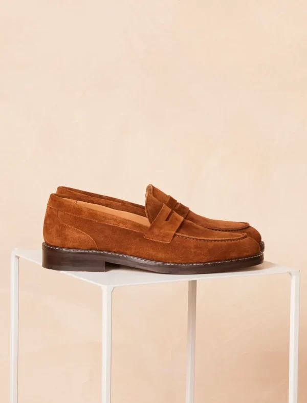 Pied de Biche Mocassins & Derbies>Leonardo Tabac