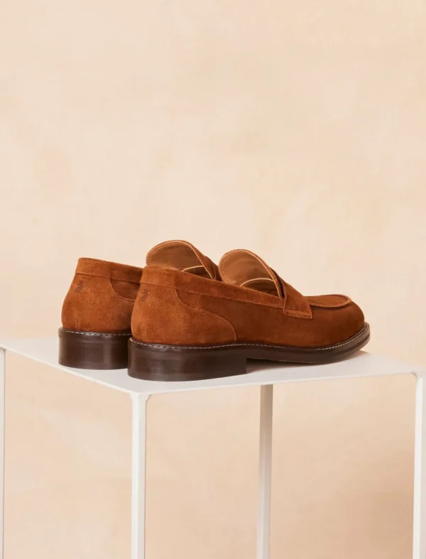 Pied de Biche Mocassins & Derbies>Leonardo Tabac