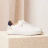 Pied de Biche Sneakers>Lino Blanc & Navy