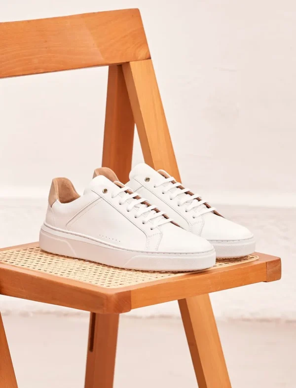 Pied de Biche Sneakers>Lino Blanc & Grege