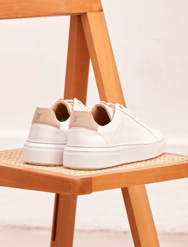 Pied de Biche Sneakers>Lino Blanc & Grege