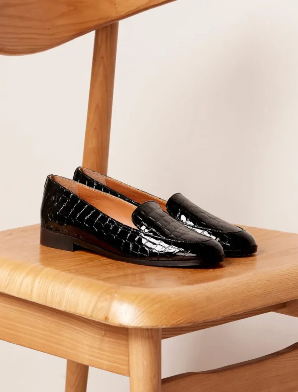 Pied de Biche Mocassins Et Derbies>Lou Noir Croco