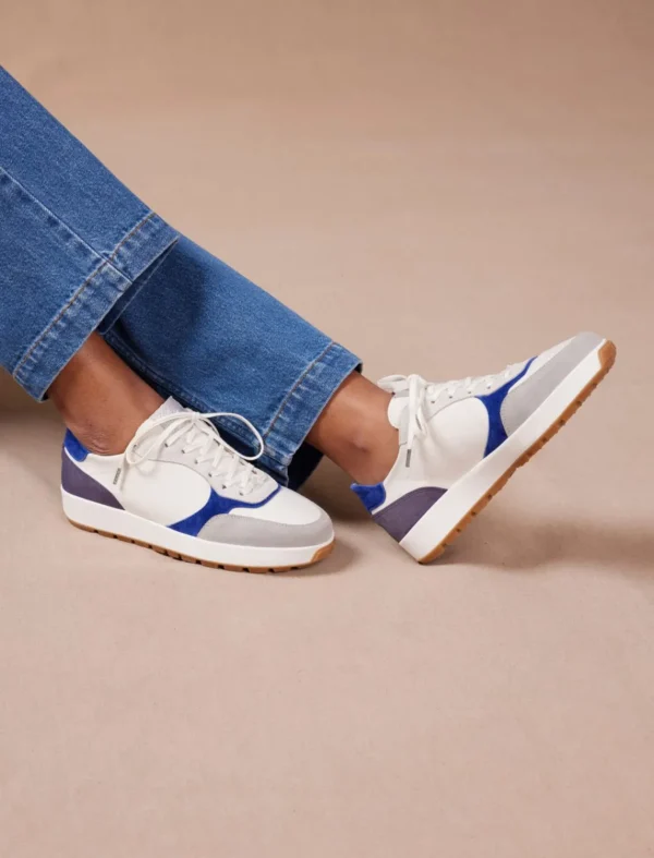 Pied de Biche Sneakers>Matteo Bleu Electrique