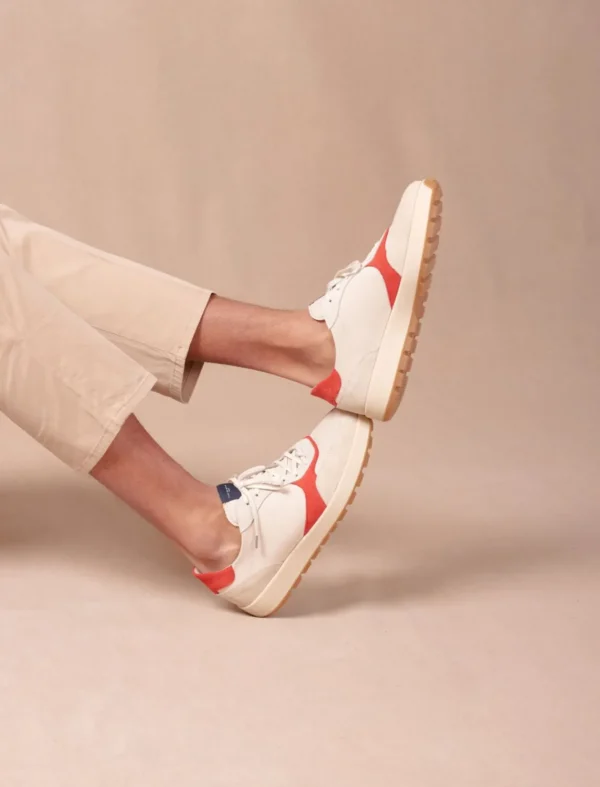 Pied de Biche Sneakers>Matteo Tangerine