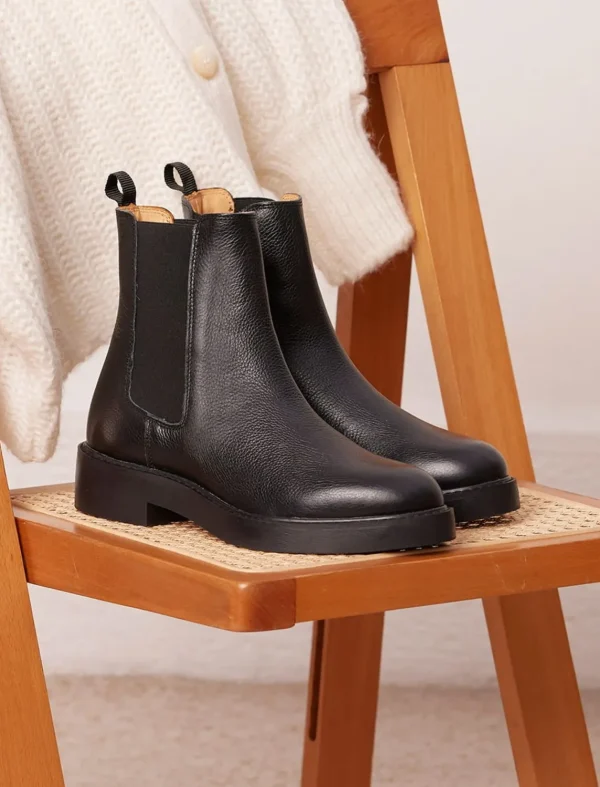 Pied de Biche Boots, Bottines Et Bottes>Romane Noir Graine