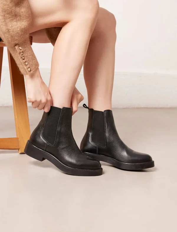 Pied de Biche Boots, Bottines Et Bottes>Romane Noir Graine