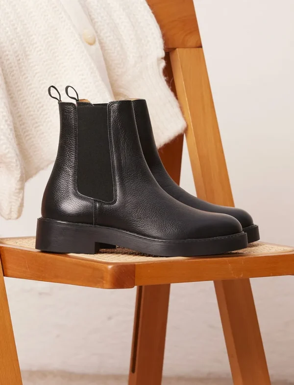 Pied de Biche Boots, Bottines Et Bottes>Romane Noir Graine