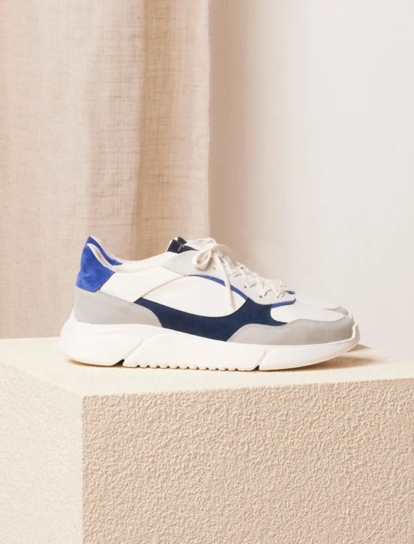 Pied de Biche Sneakers>Tom Bleu Electrique