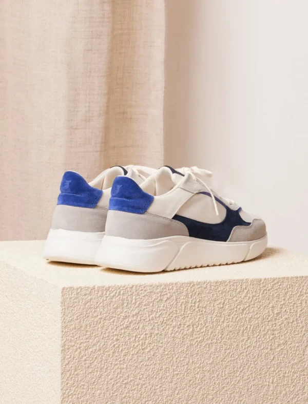 Pied de Biche Sneakers>Tom Bleu Electrique