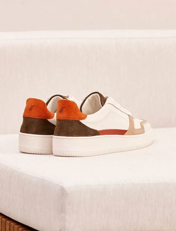 Pied de Biche Sneakers>Vasco Blanc & Kaki